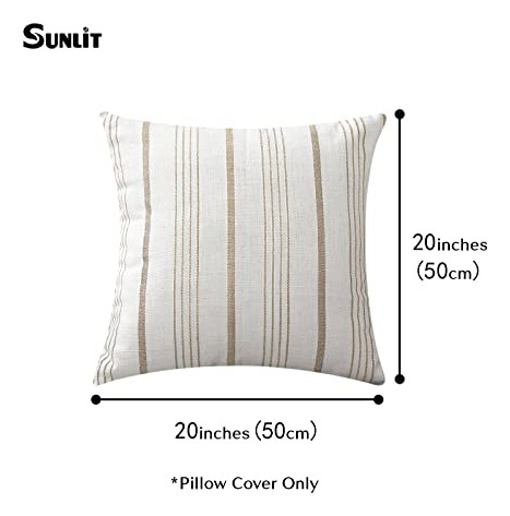 Funda De Almohada Decorativa Iluminada Por El Sol, 50 X 50 C