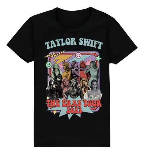 Remera Taylor Swift Eras Tour Merch Colorfull