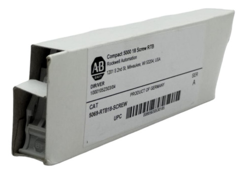 Allen Bradley 5069-rtb18-screw Dir/ver