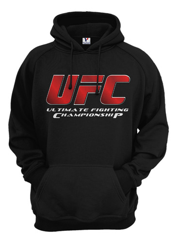 Sudadera Ufc, Con Capucha, Cangurera Unisex 
