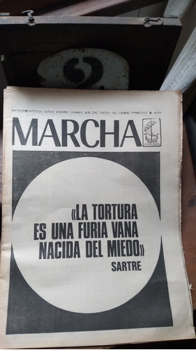 Semanario Marcha 23/6/1972- La Tortura...