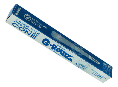 Caixa De Cone G-rollz Banksy's Graffiti Blue King Size