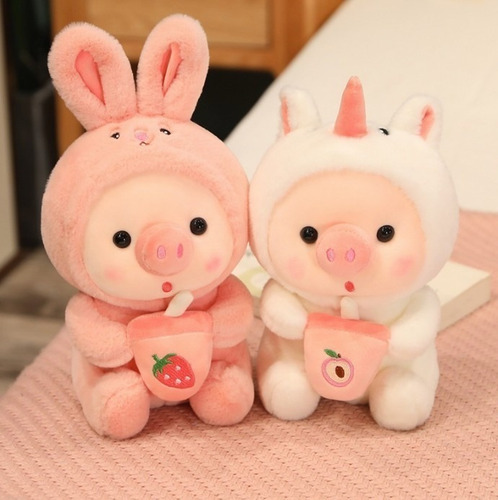 Special Peluche Kawaii Cochinito Cerdito Con Disfraz