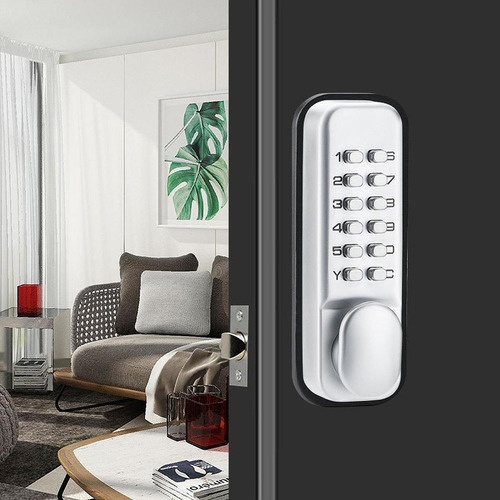 Cerradura De Puerta Mecánica Cerradura De Puerta De Entrada