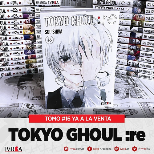 Manga Tokyo Ghoul :re Colección Completa 1 Al 16 Ivrea Dgl