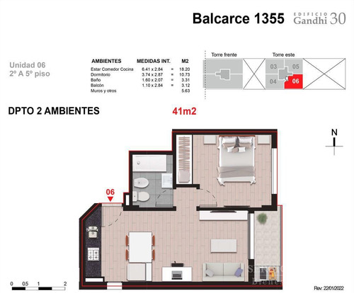 Imagen 8 de 8 de Balcarce 1300 - 1 Dormitorio En Venta En Rosario