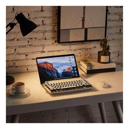 Teclado Mecánico Para Máquina De Escribir Pomya, Teclado Con