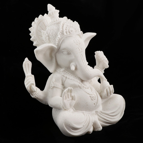 Estatua De Ganesh De Piedra Arenisca Hindú Amuleto Recuerdo
