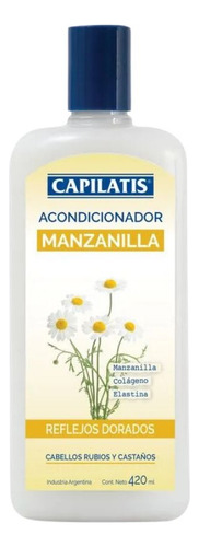 Shampoo + Acondicionador Capilatis Manzanilla Reflejos Dorad