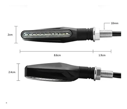 Kit 4 Setas Sequenciais P25b Xtz 250 Lander 2010 2011 2012