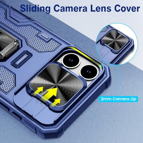 Vego Funda Para iPhone 16 Promax Con Soporte,