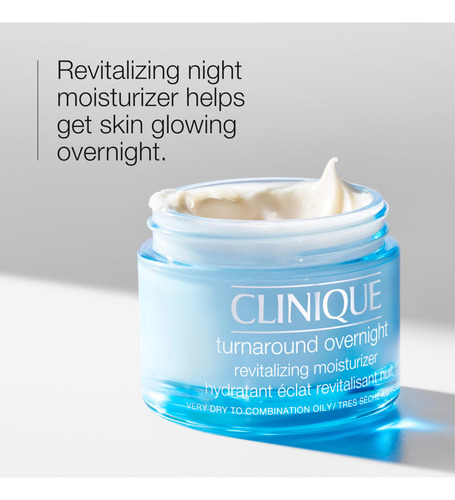 Hidratante Clinique Turnaround Revitalizante Overnight 50ml