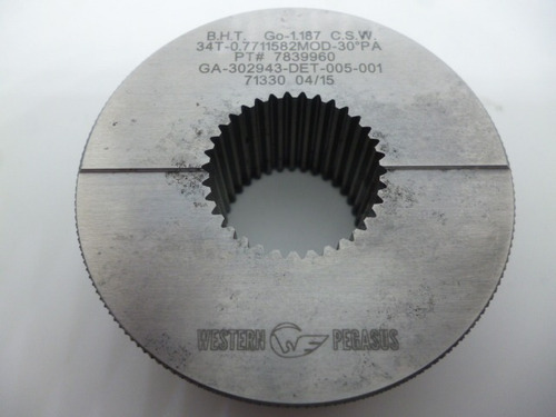 Calibrador Anillo Ranuras P/ Cuerdas Western Pegasus Go Nogo (Usado)