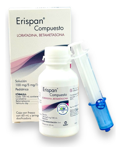 Erispan Loratadina Con Betametasona Solución Pediátrica 60ml