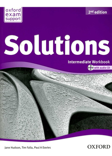 Solutions Intermediate Workbook 2 Edition - Davies, Falla Y 