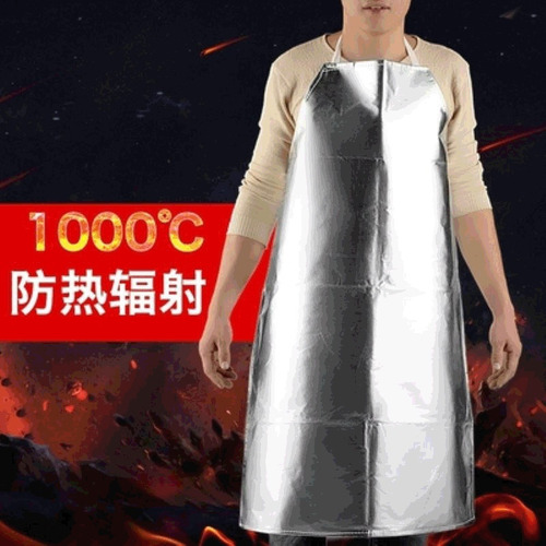 1pc Delantal Aluminio Resistente Al Calor Temperatura