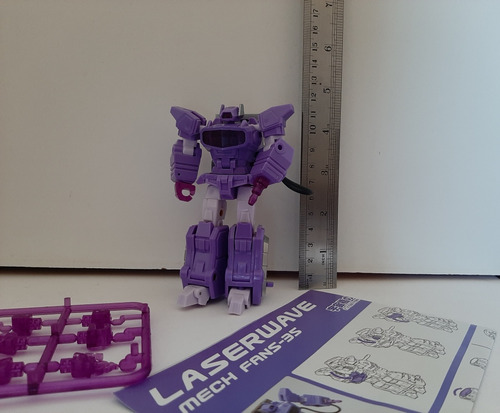 Transformers Shockwave Ko, Escala Legends, Mft-35 Laserwave