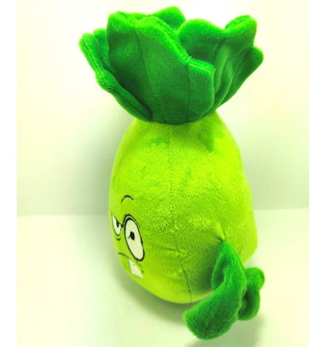 Imagen 3 de 4 de Peluche Plants Vs Zombies Bonk Choy Lechuga Boxer Golpe 24cm