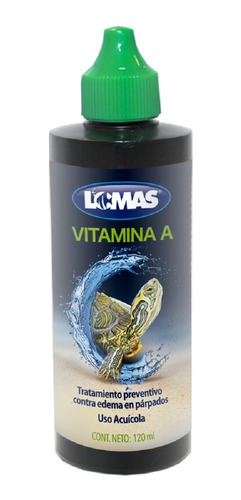 Vitamina A Para Tortugas 120 Ml Preventivo 