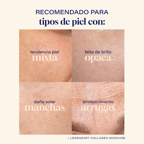 Imagen 6 de 7 de Crema Hidratante Facial 60ml. 3% Acido Hialuronico Colageno