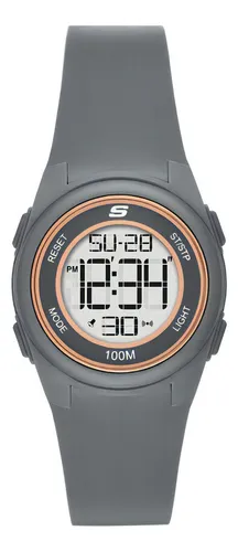 Reloj Unisex Skechers Herrin Sr2044 Color Blanco Color De La