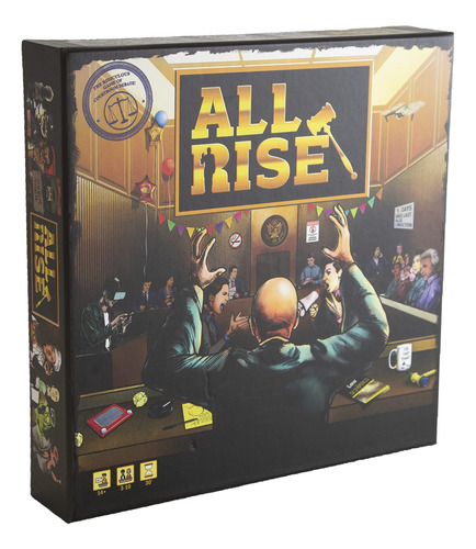 Rough Draft Games Juego De Mesa All Rise - ¡el Ridículo J.