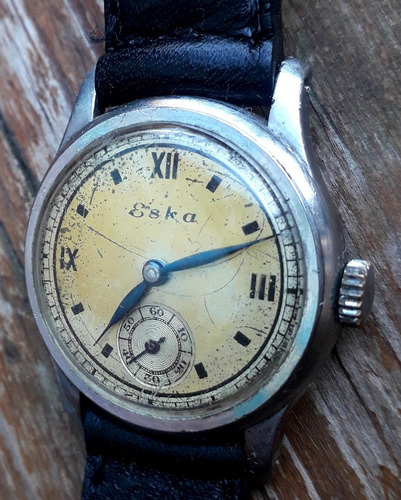 Reloj Eska Militar Segunda Guerra 1939 30 Mm (Usado)
