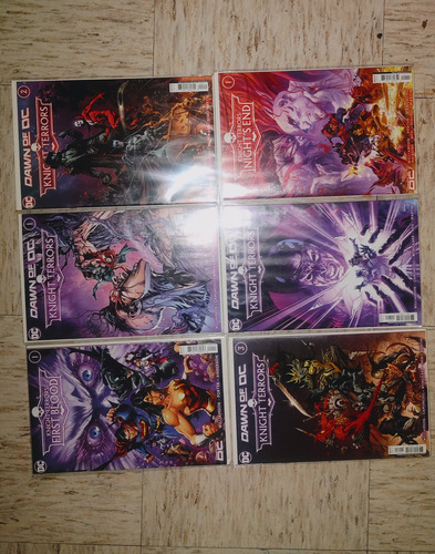 Cómics Dawn Of Dc Knight Terrors First B-1-2-3-4-night End (Usado)