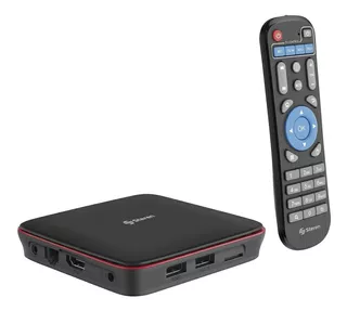 Convertidor Smart Tv Android Tv Box | Intv-110 Color Negro