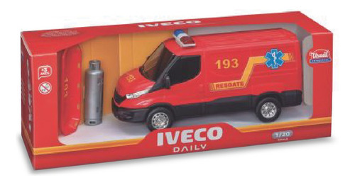 Camioneta Utilitario De Rescate Iveco Daily Usual Ik Color Rojo