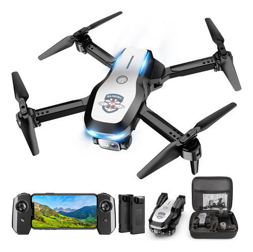 Drone Con Cámara 1080p Fpv Dron Plegable Para Principiantes,
