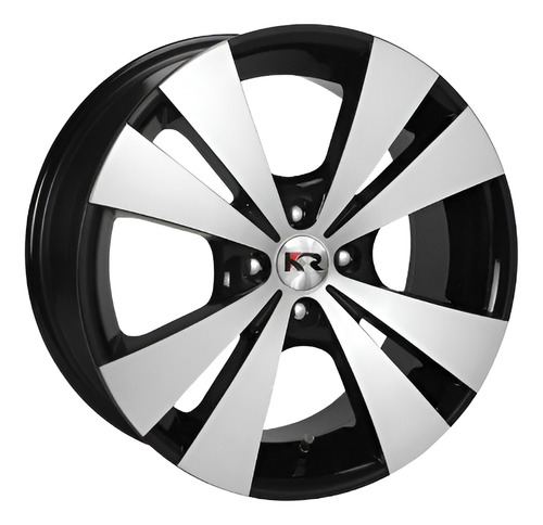 Rodas Trevo Fiat Uno Fiorino Aro 13 4x98 Jogo+bicos P340 Cor Preto Diamantado