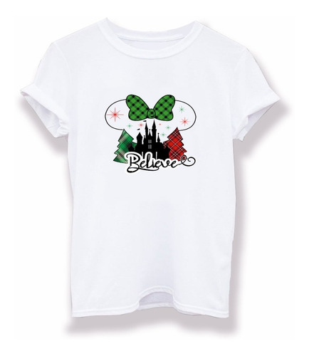 Imagen 8 de 9 de Playera Navideña Minnie Mouse