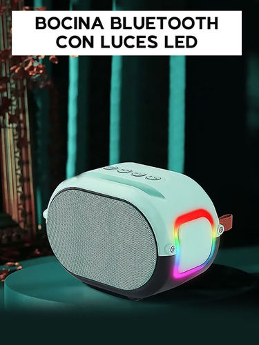 Bocina Bluetooth Radio Fm Recargable Inalambrica Portatil