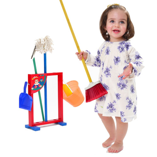 Juguete Niños Mini Juego De Limpieza Con Accesorios Trepsi