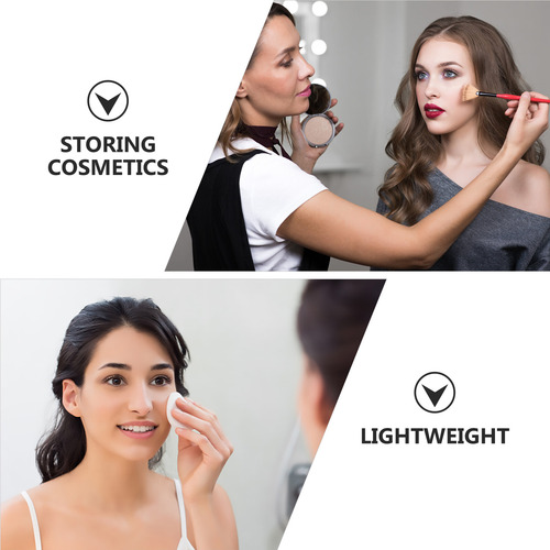 Estuches De Maquillaje En Polvo Vacíos, 2 Unidades, 5 G, Con