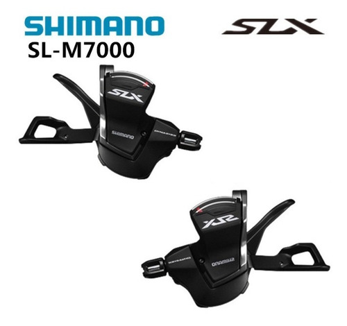 Imagen 2 de 2 de Manijas Shifter Cambio Bici Shimano Slx Sl-m7000 11v 2 / 3