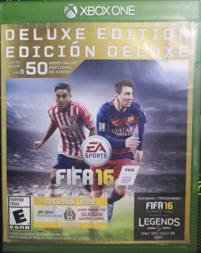 Fifa 16, Deluxe Edition Xbox One  Físico