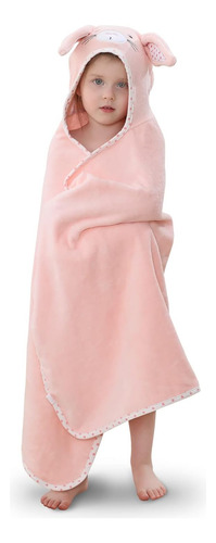 Toalla Con Capucha Tbezy Para Niños 100% Algodón Ultra Suave