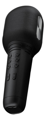 Micrófono Inalámbrico Bluetooth De Mano Karaoke Mic, Negro