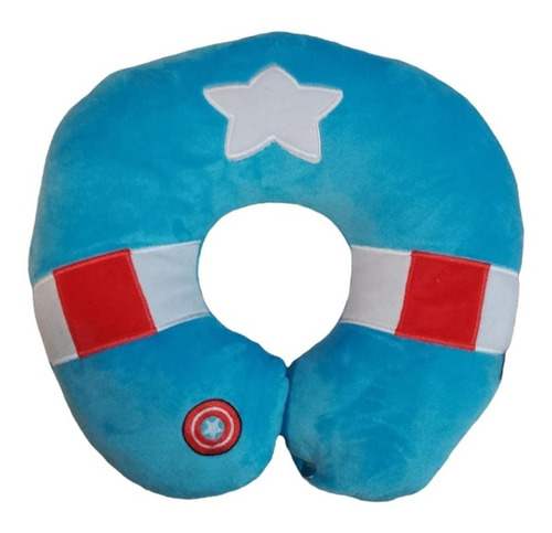 Almohadón Infantil Para Cuello Cervical Plus Avengers Oficia