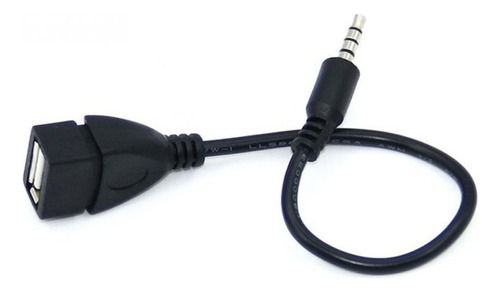 Cable Auxiliar De Audio Jack 3.5mm A Usb 2.0  De Enchufe