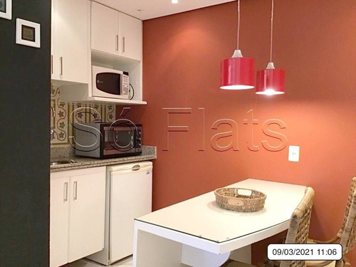 Imagem 6 de 15 de Flat Tipo Studio Em Moema, Para Moradia Ou Investimento - Sf33459