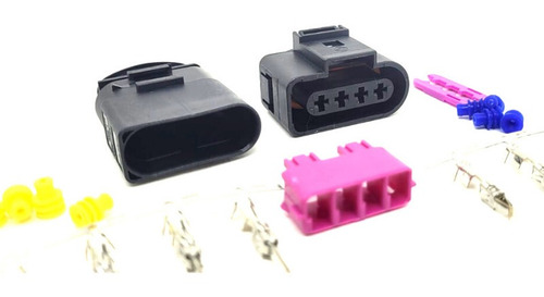 Kit Conector Soquete Plug Sonda Lambda Vw Gol Polo Fox Bora