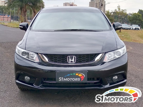 Imagem 8 de 8 de Honda Civic Sedan Lxr 2.0 Preto 2015
