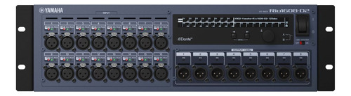 Interface De Audio Yamaha Rio1608 D2 Dante Stagebox