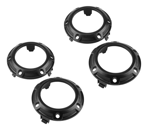 4 Unidades De Nova Lâmpada De Neblina Frontal Black Cover Fr