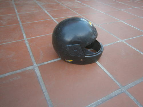 Casco De Moto Feo Sin Visor Negro Lisa M