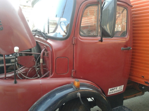 Mercedes-benz Mb 1113 Baú De Alumínio Toco Turbinado Rodoar