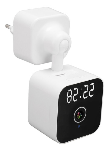 Relógio De Câmera De Segurança Interno 2.4g Wifi Wireless Hd